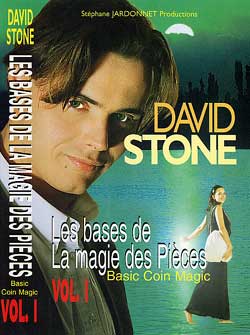 DVD les bases de la magie des pièces Vol.1 du magicien David Stone